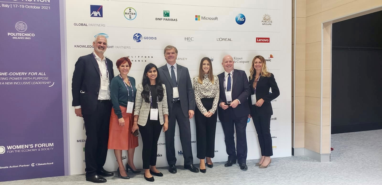The Clifford Chance delegates at the Women's Forum G20 meeting The Clifford Chance delegates at the Women's Forum G20 meeting