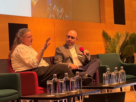 Val Smith, Head of Authorisations, Payments and Digital Assets at the UK Financial Conduct Authority in conversation with Diego Balloon Ossio Val Smith, Head of Authorisations, Payments and Digital Assets at the UK Financial Conduct Authority in conversation with Diego Balloon Ossio