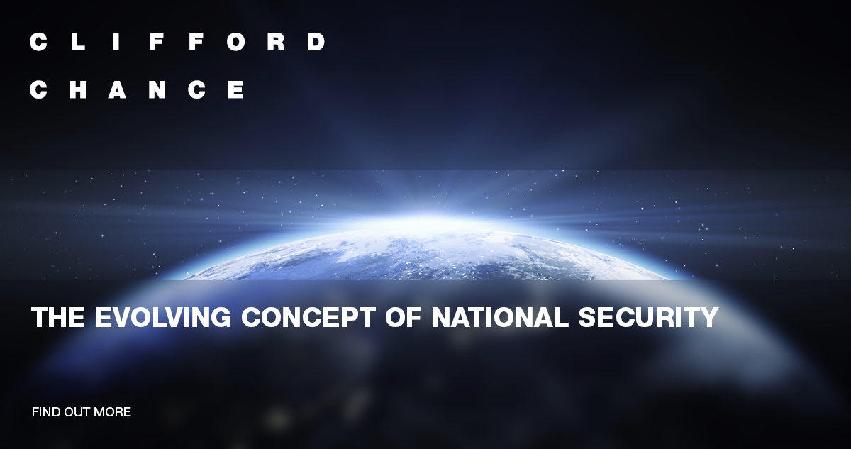 The evolving concept of national security