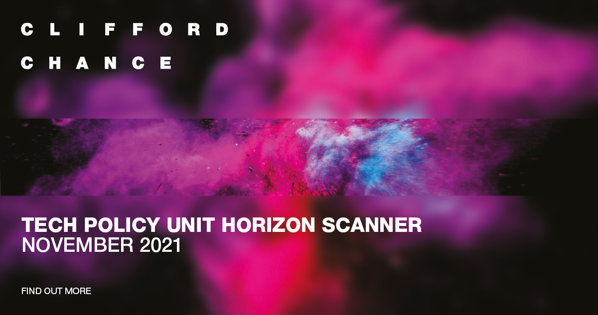 Tech Policy Unit Horizon Scanner - November 2021 - Vimarsana News