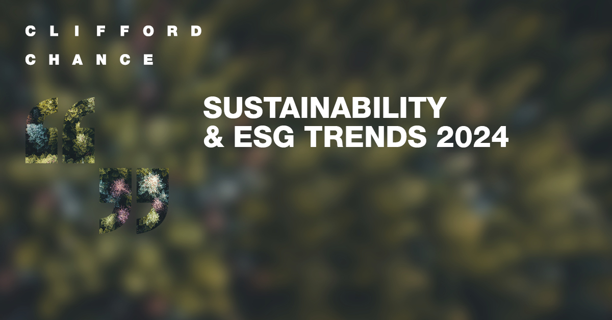 Sustainability & ESG Trends 2025